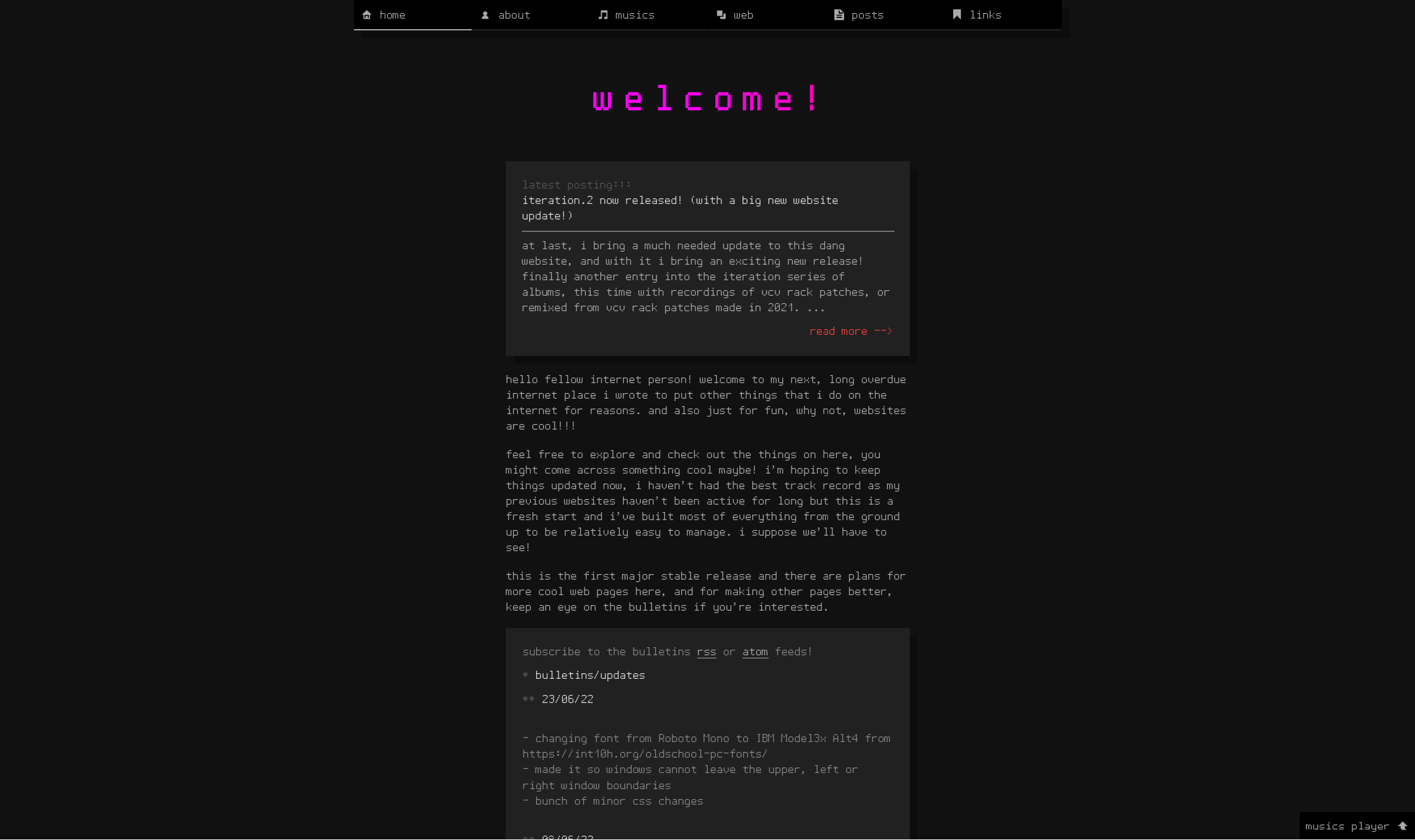 argarak.me screenshot 1